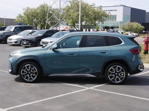 Green Metallic 2025 BMW X1 xDrive28i