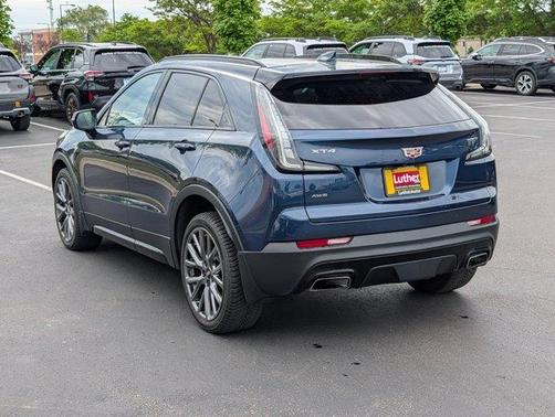 Twilight Blue Metallic 2020 Cadillac XT4 Sport