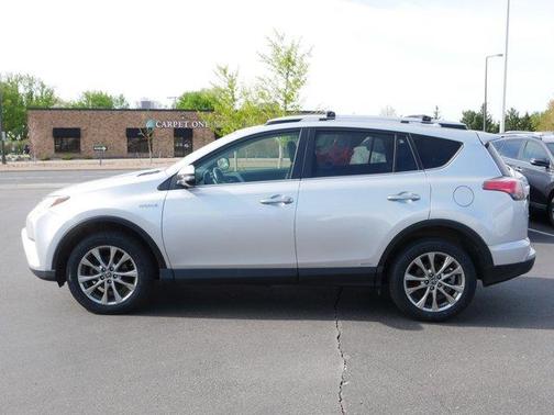 Classic Silver Metallic 2016 Toyota RAV4 Hybrid Limited