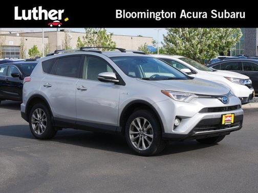 Classic Silver Metallic 2016 Toyota RAV4 Hybrid Limited