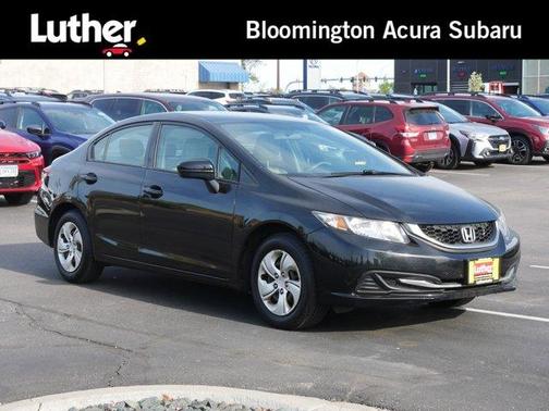 Crystal Black Pearl 2014 Honda Civic LX