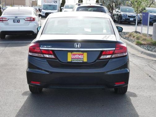Crystal Black Pearl 2014 Honda Civic LX