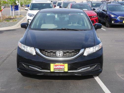 Crystal Black Pearl 2014 Honda Civic LX