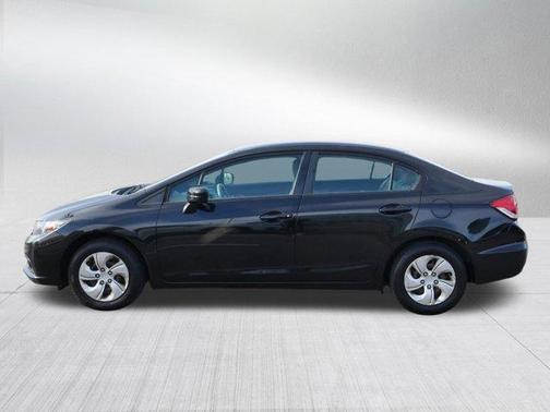 Crystal Black Pearl 2014 Honda Civic LX