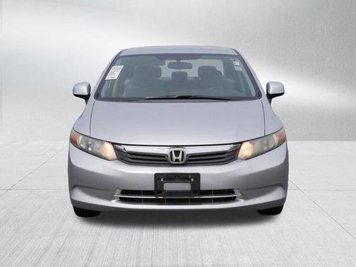 Alabaster Silver Metallic 2012 Honda Civic LX