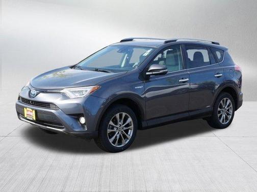 Magnetic Gray Metallic 2018 Toyota RAV4 Hybrid Limited