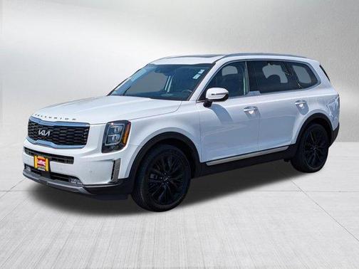 Glacial White Pearl 2022 Kia Telluride SX