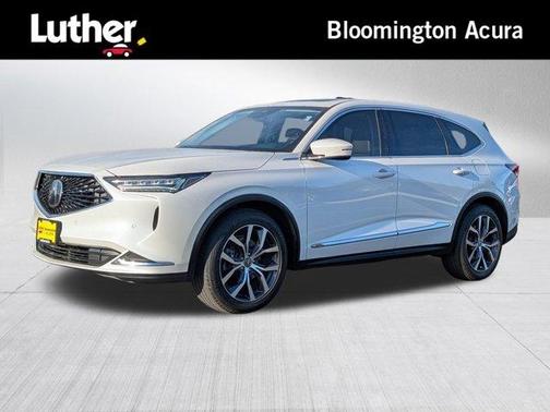 Platinum White Pearl 2024 Acura MDX Technology