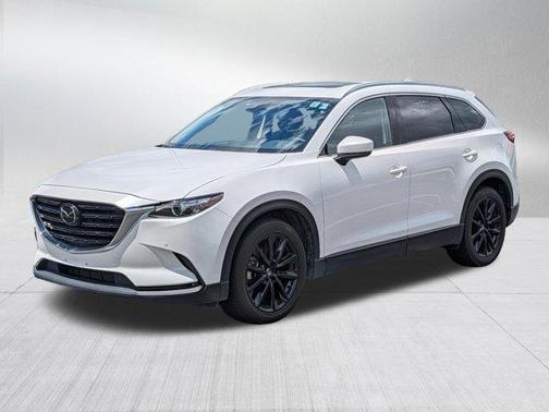 Snowflake White Pearl 2022 Mazda CX-9 Touring Plus