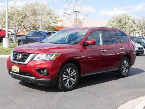 Scarlet Ember Tintcoat 2020 Nissan Pathfinder SV