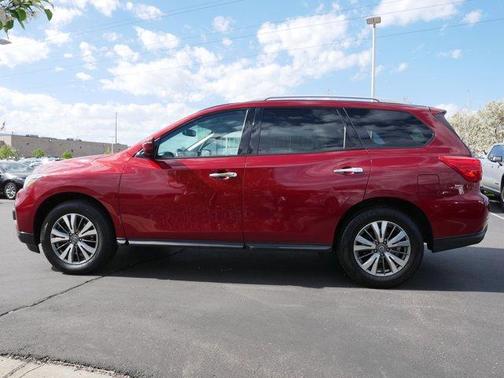 Scarlet Ember Tintcoat 2020 Nissan Pathfinder SV