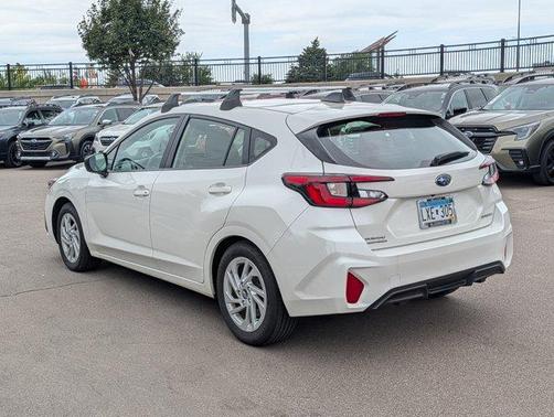Crystal White Pearl 2024 Subaru Impreza Base
