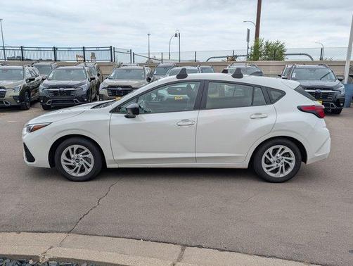 Crystal White Pearl 2024 Subaru Impreza Base