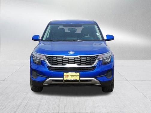 Neptune Blue 2021 Kia Seltos LX