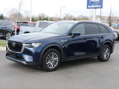 Deep Crystal Blue Mica 2024 Mazda CX-90 PHEV Preferred