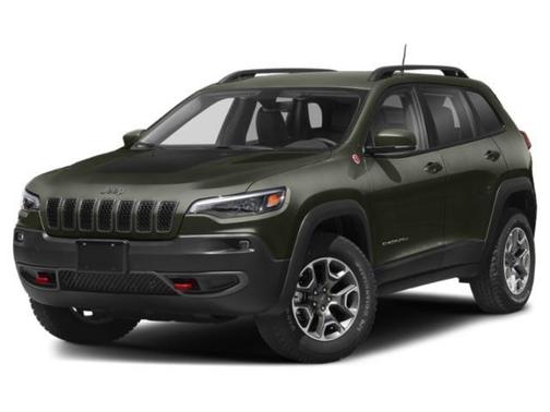 Olive Green Pearlcoat 2020 Jeep Cherokee Trailhawk