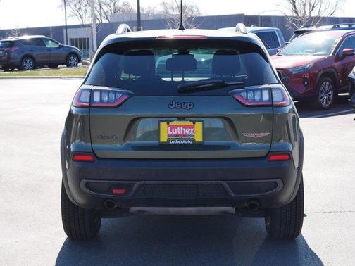 Olive Green Pearlcoat 2020 Jeep Cherokee Trailhawk