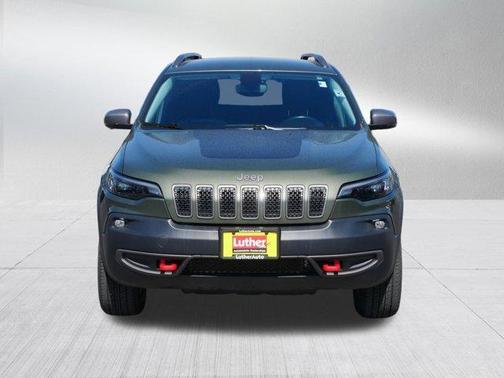 Olive Green Pearlcoat 2020 Jeep Cherokee Trailhawk