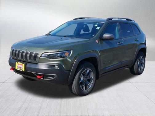 Olive Green Pearlcoat 2020 Jeep Cherokee Trailhawk
