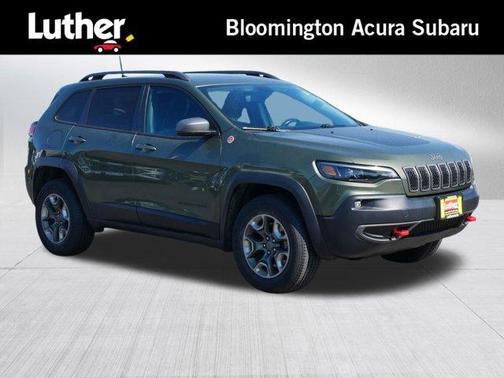 Olive Green Pearlcoat 2020 Jeep Cherokee Trailhawk