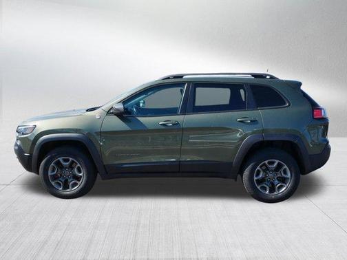 Olive Green Pearlcoat 2020 Jeep Cherokee Trailhawk