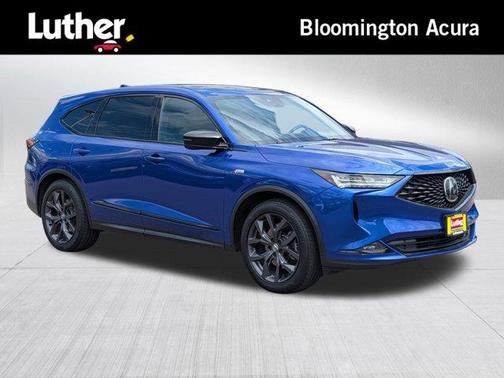 Apex Blue Pearl 2024 Acura MDX A-Spec