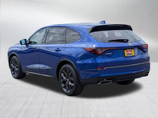 Apex Blue Pearl 2024 Acura MDX A-Spec