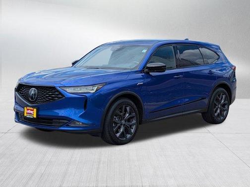 Apex Blue Pearl 2024 Acura MDX A-Spec