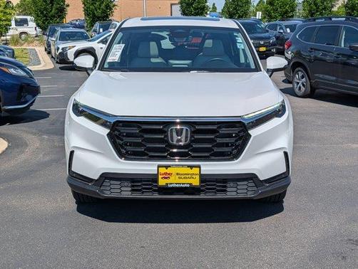 Platinum White Pearl 2025 Honda CR-V EX-L