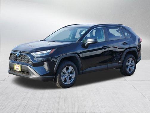 Midnight Black Metallic 2023 Toyota RAV4 Hybrid LE