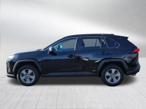 Midnight Black Metallic 2023 Toyota RAV4 Hybrid LE