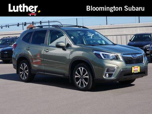 Jasper Green Metallic 2021 Subaru Forester Limited