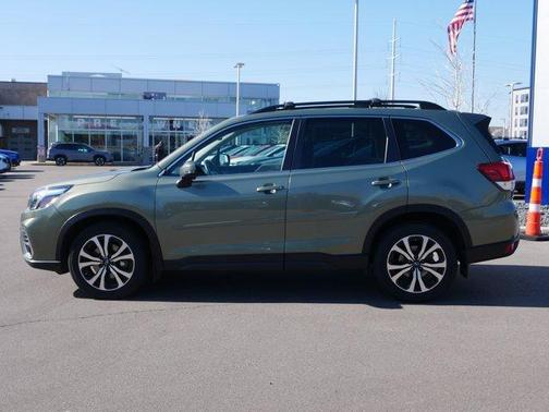 Jasper Green Metallic 2021 Subaru Forester Limited