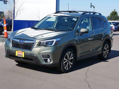 Jasper Green Metallic 2021 Subaru Forester Limited