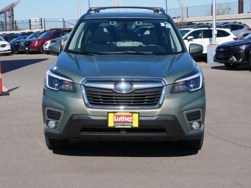 Jasper Green Metallic 2021 Subaru Forester Limited