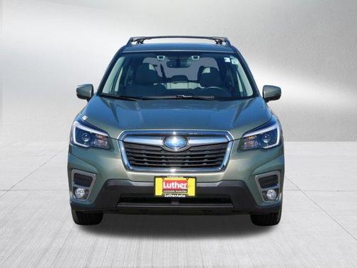 Jasper Green Metallic 2021 Subaru Forester Limited