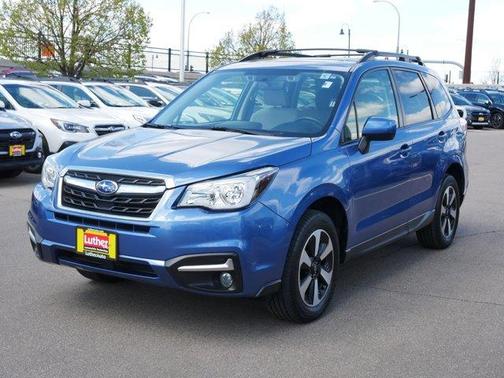 Quartz Blue Pearl 2018 Subaru Forester 2.5i Premium