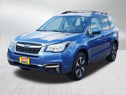 Quartz Blue Pearl 2018 Subaru Forester 2.5i Premium