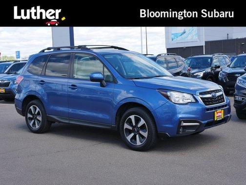 Quartz Blue Pearl 2018 Subaru Forester 2.5i Premium