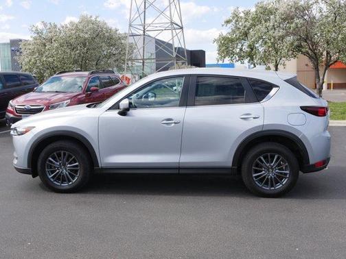 Sonic Silver Metallic 2021 Mazda CX-5 Touring