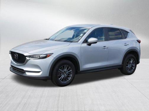 Sonic Silver Metallic 2021 Mazda CX-5 Touring