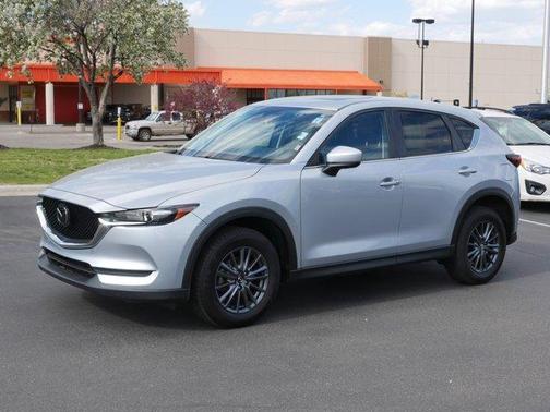 Sonic Silver Metallic 2021 Mazda CX-5 Touring