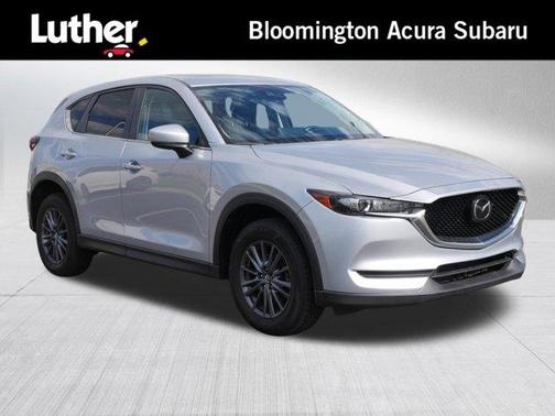 Sonic Silver Metallic 2021 Mazda CX-5 Touring