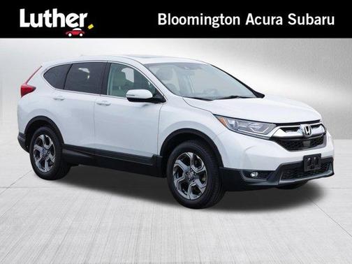 Platinum White Pearl 2019 Honda CR-V EX