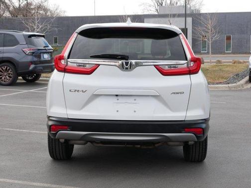 Platinum White Pearl 2019 Honda CR-V EX