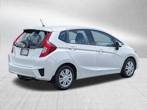 White Orchid Pearl 2016 Honda Fit LX