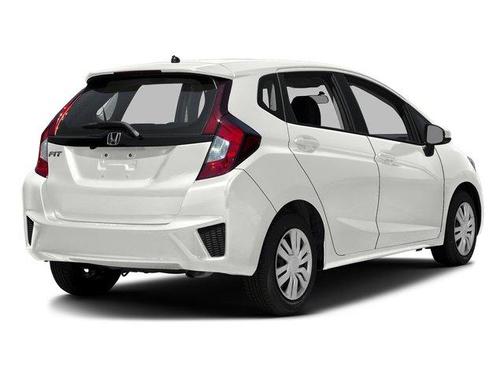 White Orchid Pearl 2016 Honda Fit LX