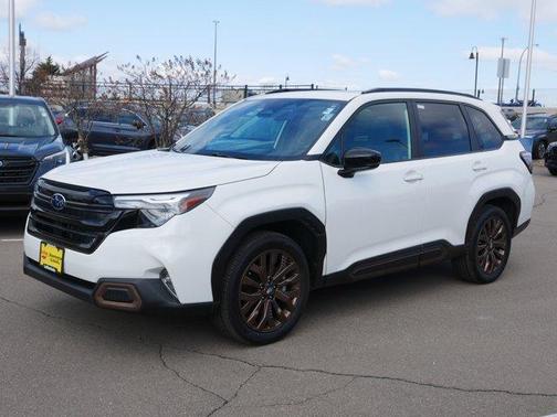 Crystal White Pearl 2025 Subaru Forester Sport