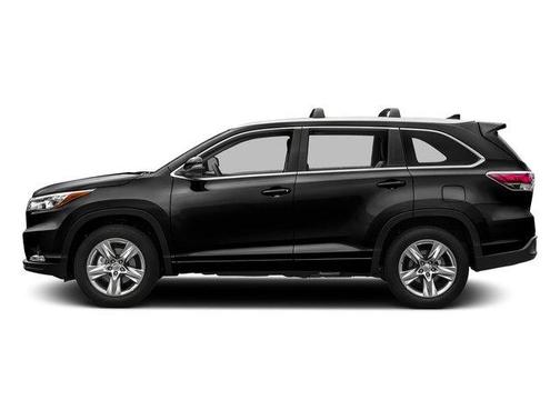 Midnight Black Metallic 2016 Toyota Highlander Limited