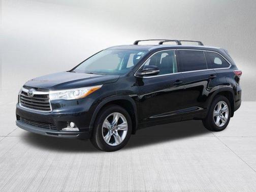 Midnight Black Metallic 2016 Toyota Highlander Limited